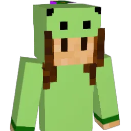 anniswag Minecraft avatar bust