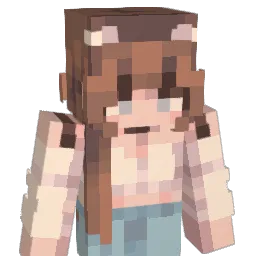 annmarieee Minecraft avatar bust
