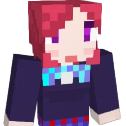 anojin Minecraft avatar bust