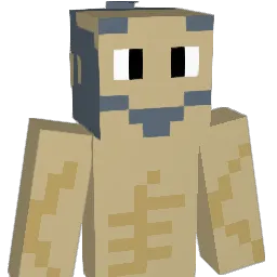 anpandude Minecraft avatar bust