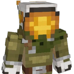 anyodyne Minecraft avatar bust