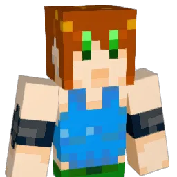 aoarashi Minecraft avatar bust