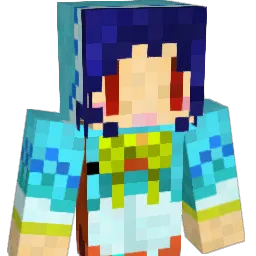 aobajuram Minecraft avatar bust