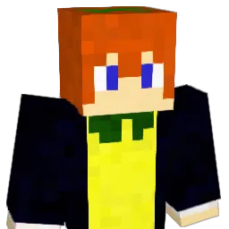 aokocha Minecraft avatar bust