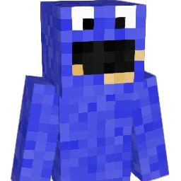 aquadye Minecraft avatar bust