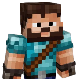 aquamantor Minecraft avatar bust