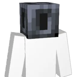 aquasic Minecraft avatar bust