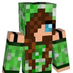 aquatigress Minecraft avatar bust