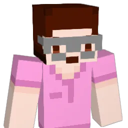 aquoops Minecraft avatar bust