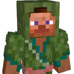 archadelic Minecraft avatar bust