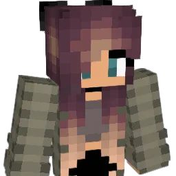 arianaaa Minecraft avatar bust
