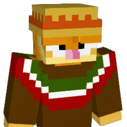 armoredgarfield Minecraft avatar bust