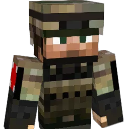 armyelite Minecraft avatar bust