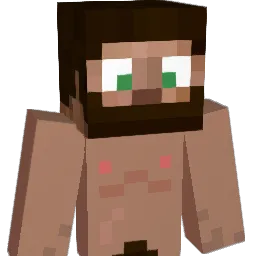 artician Minecraft avatar bust