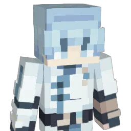 ash1ey Minecraft avatar bust