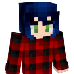 ashfyre Minecraft avatar bust