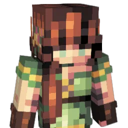 ashleytaylorx Minecraft avatar bust