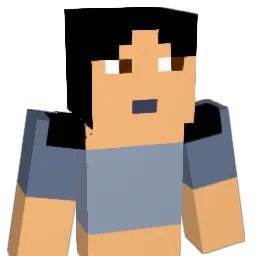 asiandaria Minecraft avatar bust