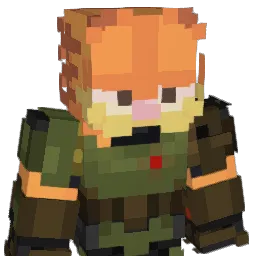 askyf Minecraft avatar bust