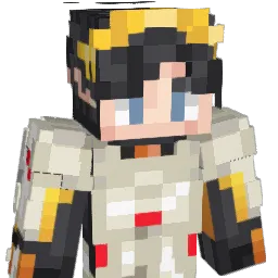 asleeply Minecraft avatar bust