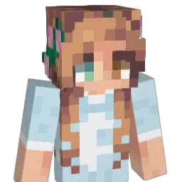 asmolishbean Minecraft avatar bust
