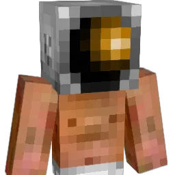 astronotes Minecraft avatar bust