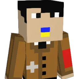 asumane Minecraft avatar bust