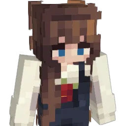 atlian Minecraft avatar bust