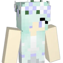 aubbied Minecraft avatar bust