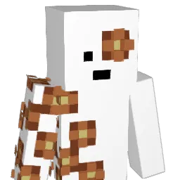 aunique Minecraft avatar bust