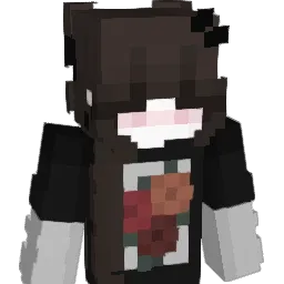 aurvra Minecraft avatar bust