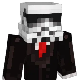 autobotblue Minecraft avatar bust