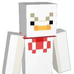 awizened Minecraft avatar bust