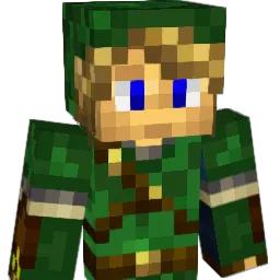 awkwardwbu Minecraft avatar bust