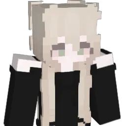 axannys Minecraft avatar bust