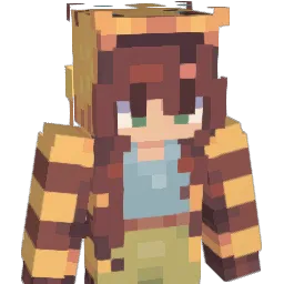 axelbee Minecraft avatar bust