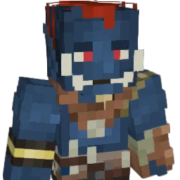 axsax Minecraft avatar bust
