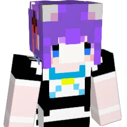 ayuVT Minecraft avatar bust