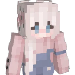 ayuura Minecraft avatar bust