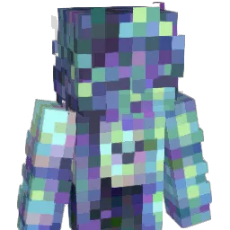 azurerinn Minecraft avatar bust