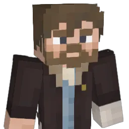azuroli Minecraft avatar bust