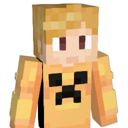 babaluga Minecraft avatar bust