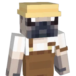babinbowie Minecraft avatar bust