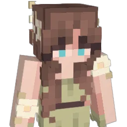 babybunda Minecraft avatar bust