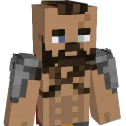 babycau Minecraft avatar bust