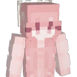 babymina Minecraft avatar bust