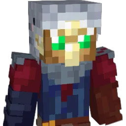 backpaacks Minecraft avatar bust