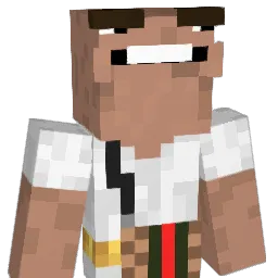 backsback Minecraft avatar bust