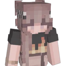 bactoria Minecraft avatar bust