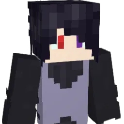 badack Minecraft avatar bust